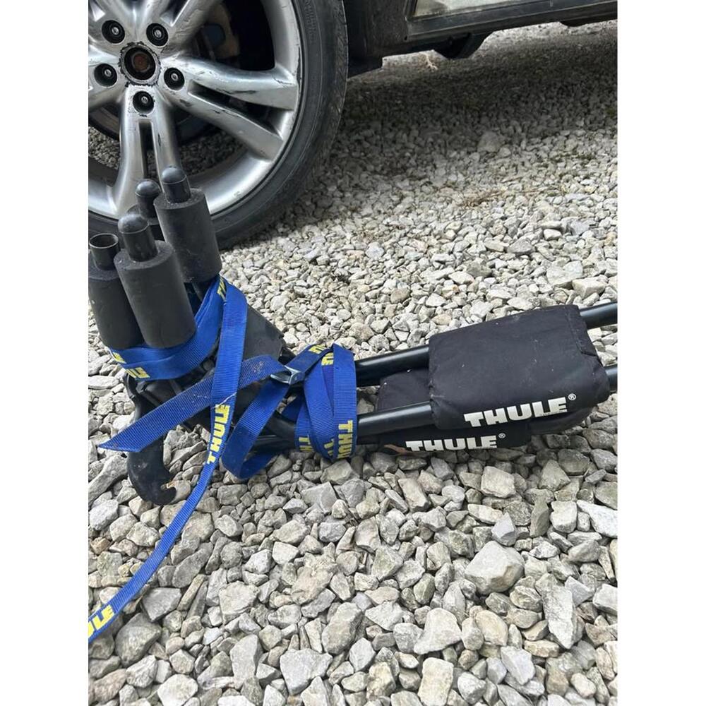 Thule Kayak carrier that attaches to a roof rack  Locking System